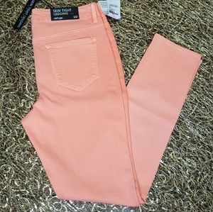 NWT Charlotte Russe Refuge |10| Orange Pants